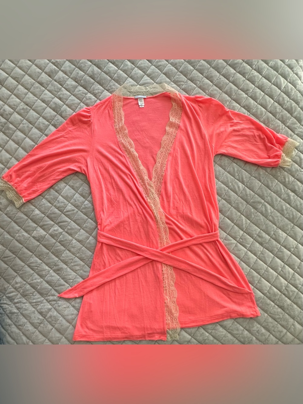 Eberjay Coral Lace Robe